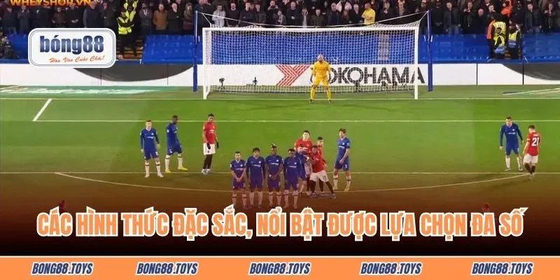 Các hình thức đặc sắc, nổi bật được lựa chọn đa số hiện nay