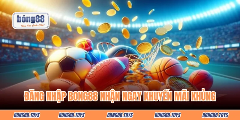 Đăng nhập Bong88 nhận ngay khuyến mãi khủng