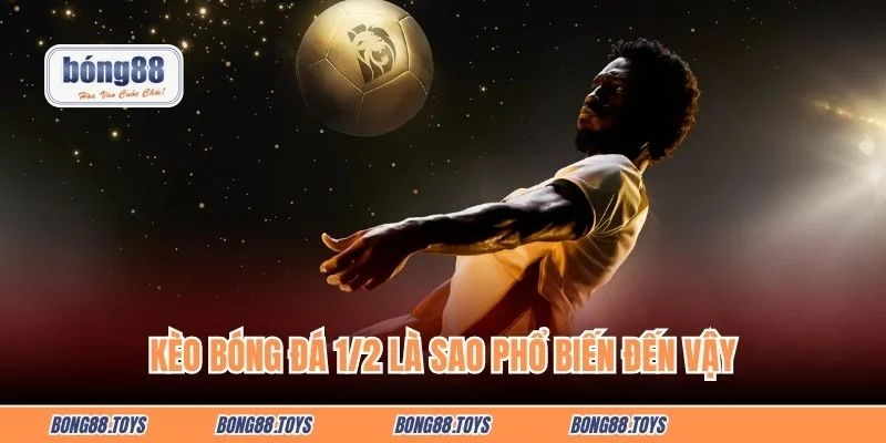 Kèo bóng đá 1/2 là sao phổ biến đến vậy